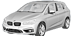 BMW F45 B1405 Fault Code